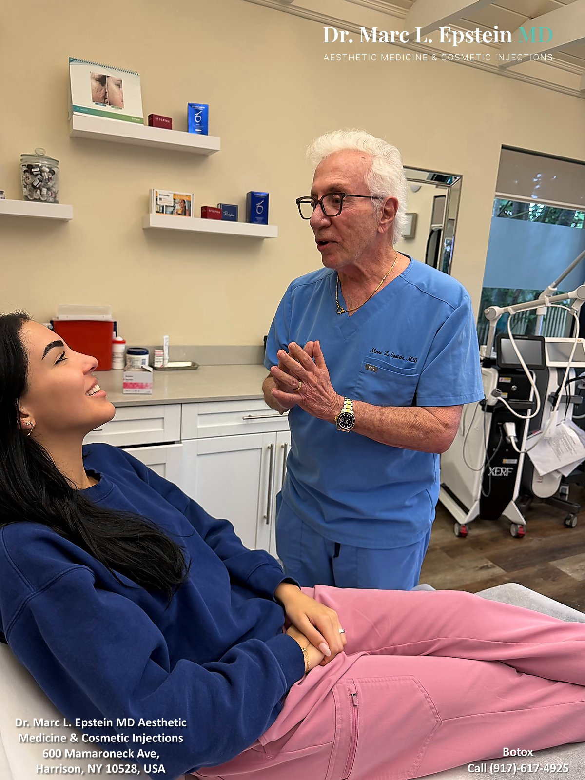 Botox treatment at Dr. Marc L. Epstein MD in Harrison, NY