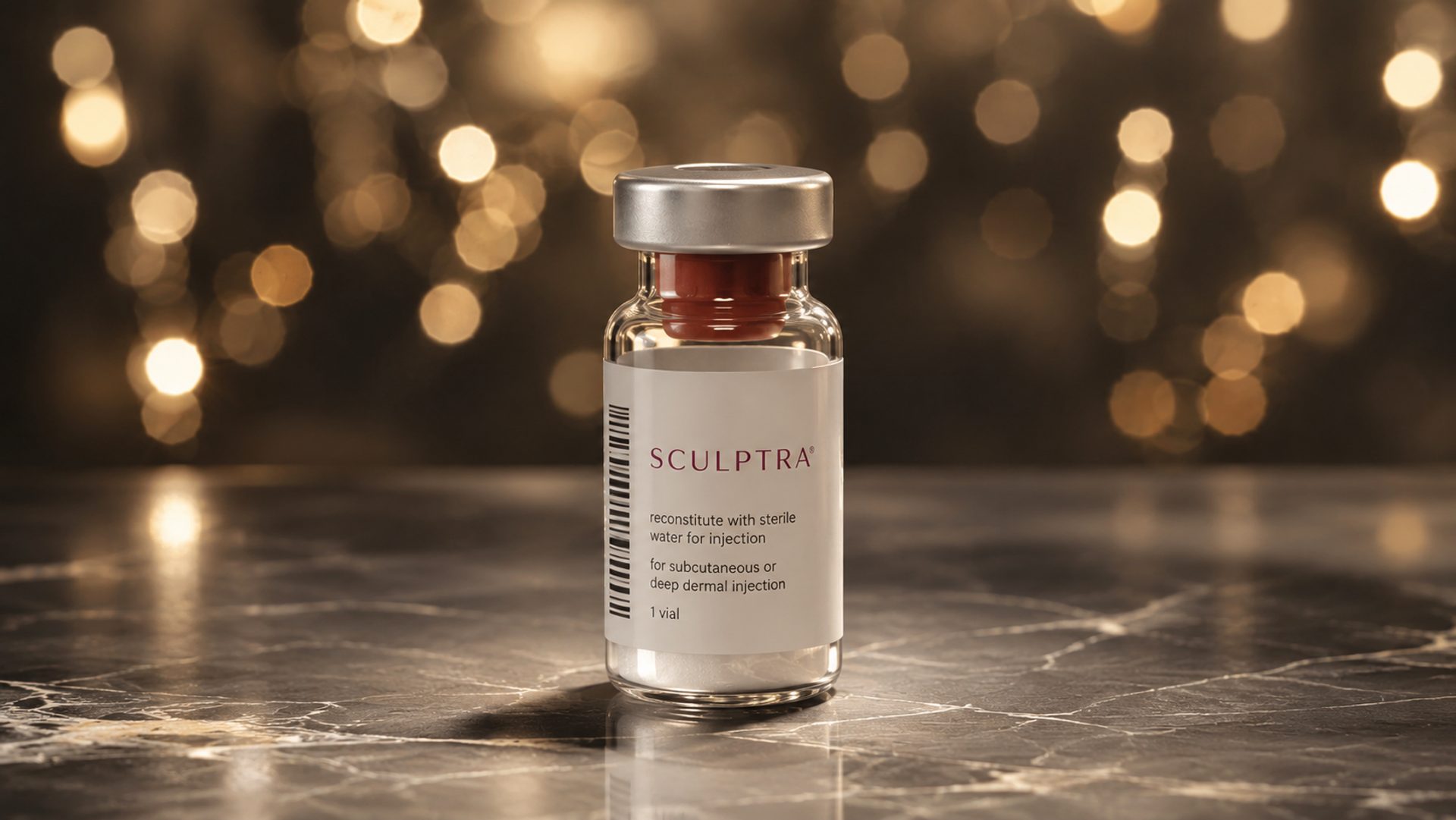 Elegant celebration of 25 years of Sculptra collagen-stimulating treatments